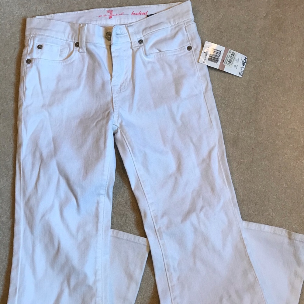 Girls 7 For All Mankind White Jeans size 12